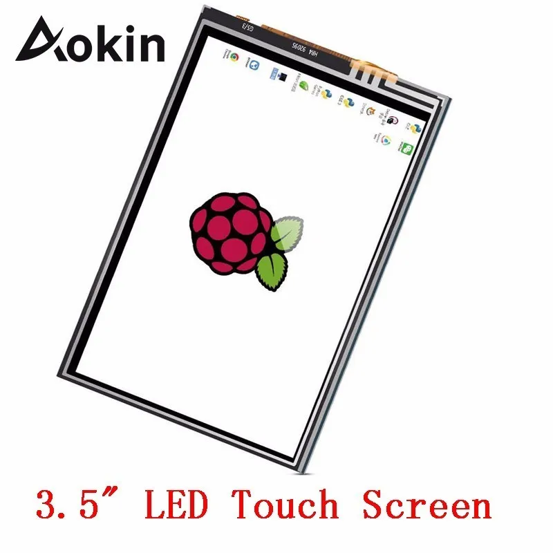 Монитор Aokin для Raspberry Pi 3 5 дюйма дюймов 7 сенсорный экран 480x320 ЖК дисплей 800*480 модуль