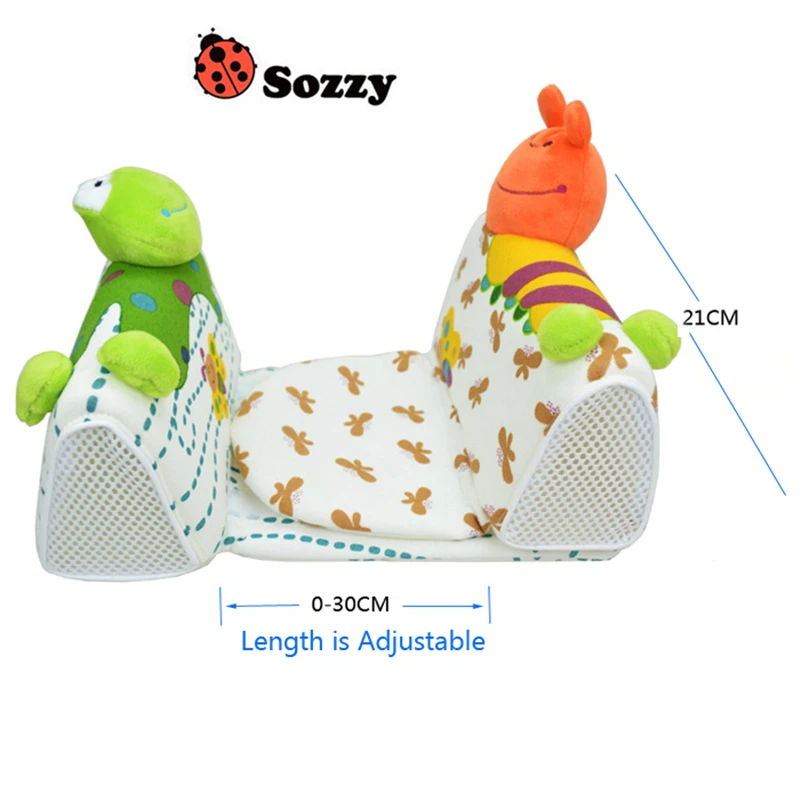 Sozzy Baby Sleep Snugly Safely Pillow Anti-Roll Infant Newborn Toddler Nursing Lion Giraffe Figure | Мать и ребенок