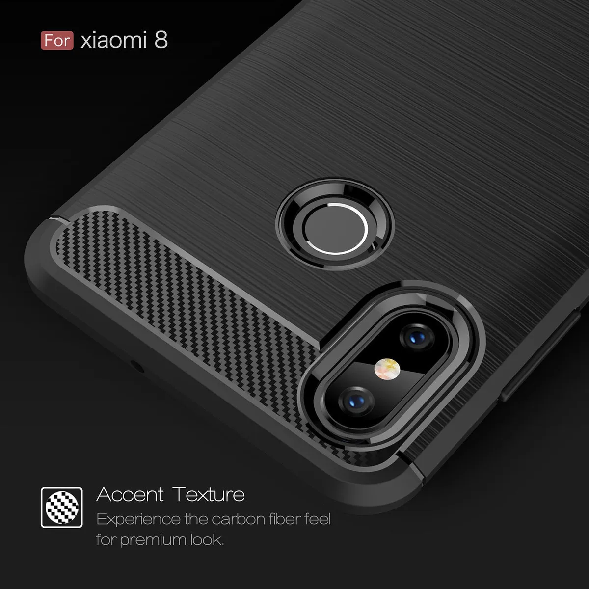 Для Xiaomi8 SE Explorer чехол углеродного волокна кисти Технология с совершенным
