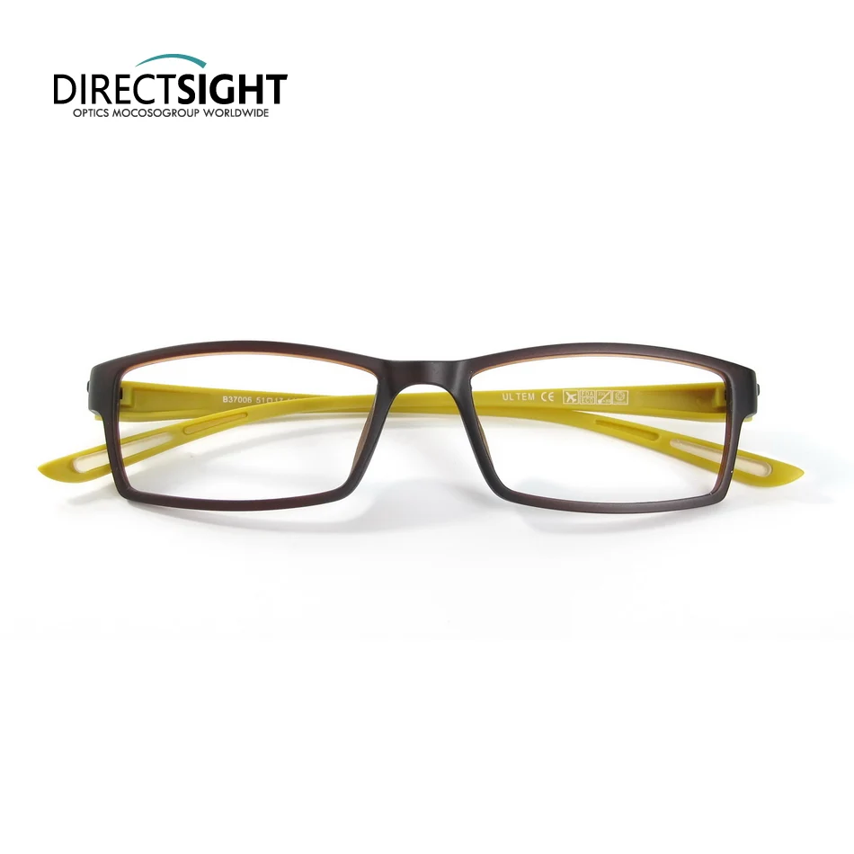 MagicStone DirectSight пиллонированная прямоугольная полная оптическая оправа для очков