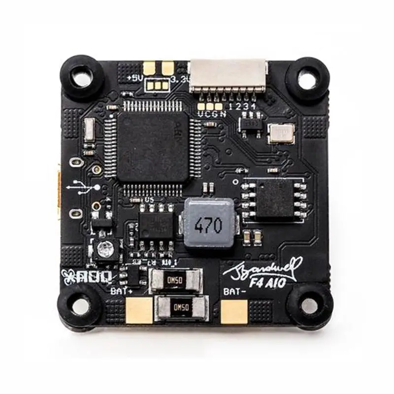 Контроллер полета Bardwell F4 AIO V2 w/ JST порт и встроенная память OSD 3 6S 30 5x30 5 мм для RC FPV