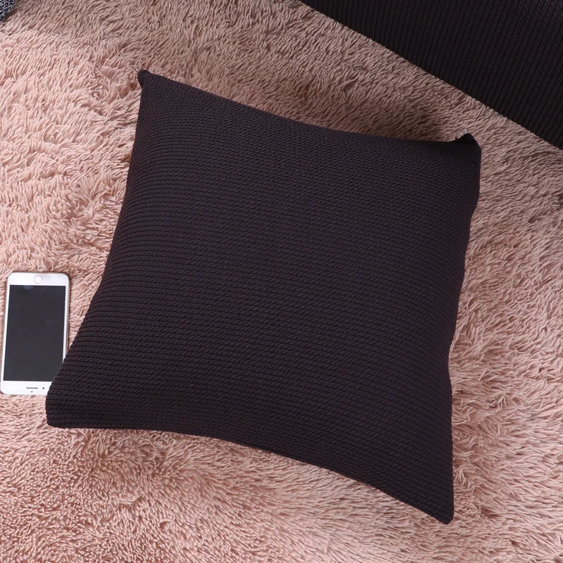 

High Quality Elastic Force Solid Color Slipcover Fully Enclosed Washable Detachable Slipcover Chair Cover 1pcs