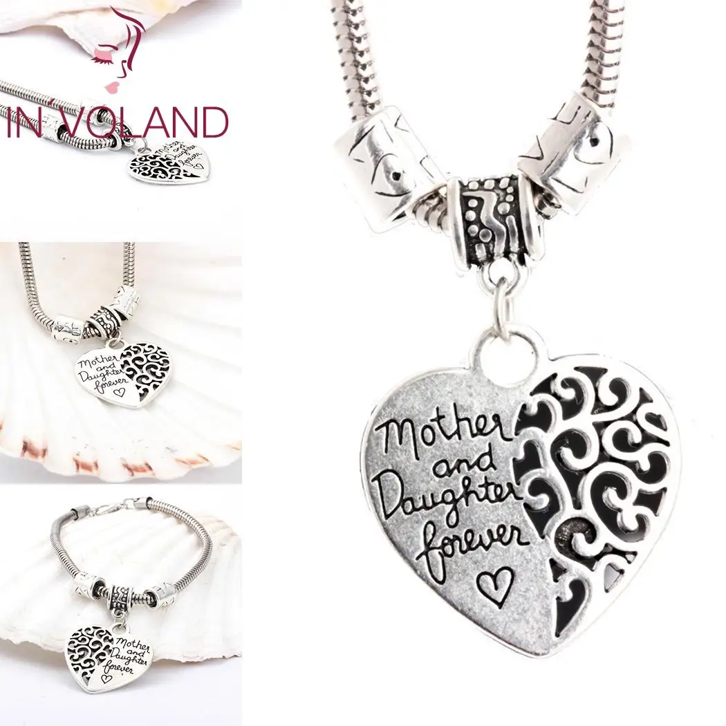 Women Casual Hollow Heart Shape Lobster Claw Silver 18.5cm/7.3inch Casp Clasp 5cm/2inch Closure Bracelet | Украшения и аксессуары