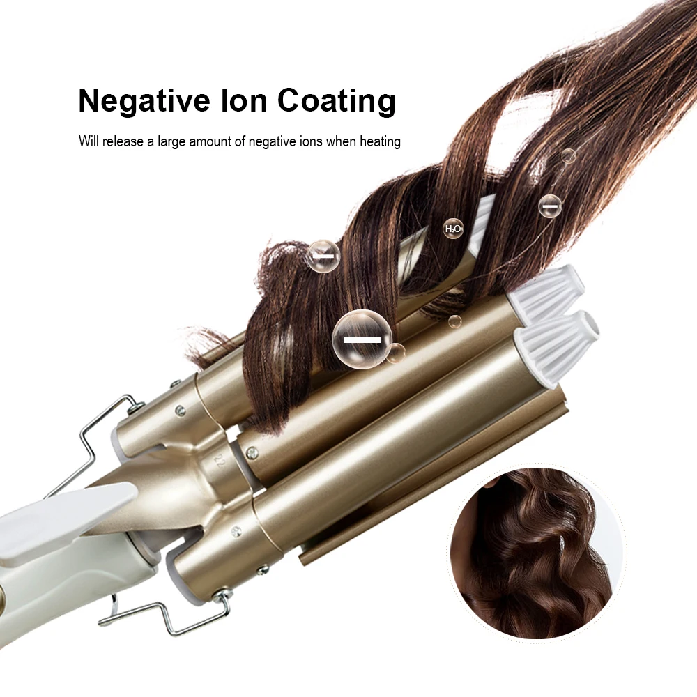 CSW профессиональная плойка для завивки волос волнистая завивка керамическая