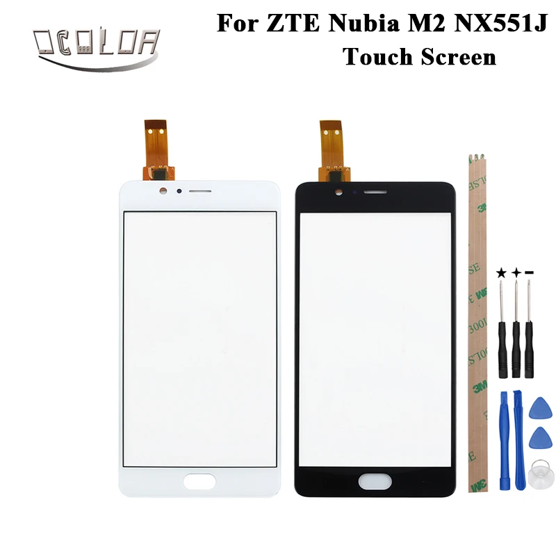 Ocolor для zte Nubia M2 NX551J Сенсорная панель объектива сенсорная 5 "запасные аксессуары
