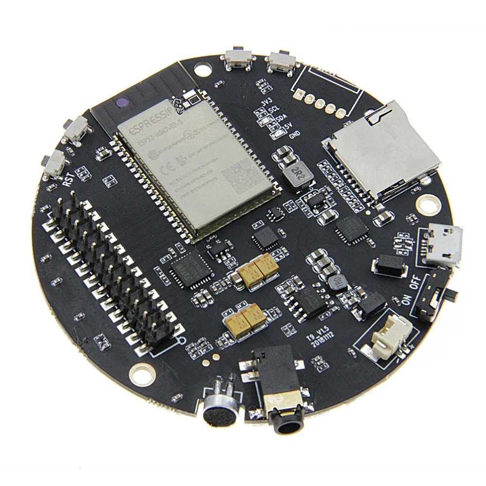Ttgo Taudio V1.5 Esp32 Wrover слот для sd карты Bluetooth Wi Fi модуль Mpu9250 Wm8978 12 бит Ws2812B|Печатные