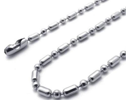 STAINLESS STEEL 18&quot BALL CHAIN NECKLACE W STONE ARROWHEAD PENDANT arrow head NEW | Украшения и аксессуары