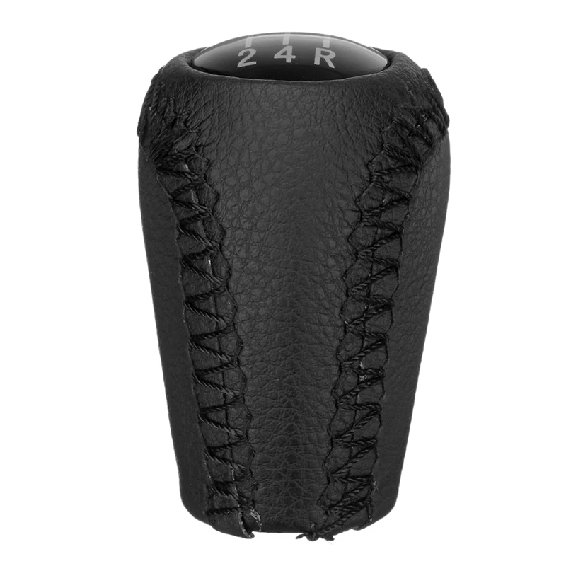 5 скоростей из искусственной кожи рычаг переключения передач черный для Mazda 3 6 |