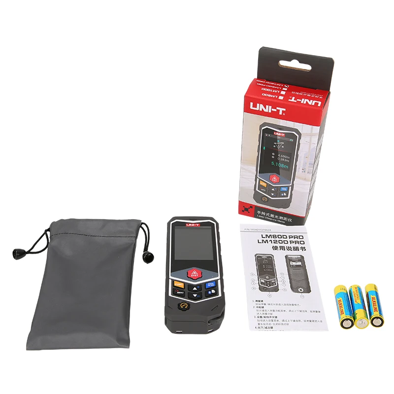 UNI T LM50D/LM100D/LM80Dpro/LM120Dpro лазерный дальномер (Кривизна издание) передача