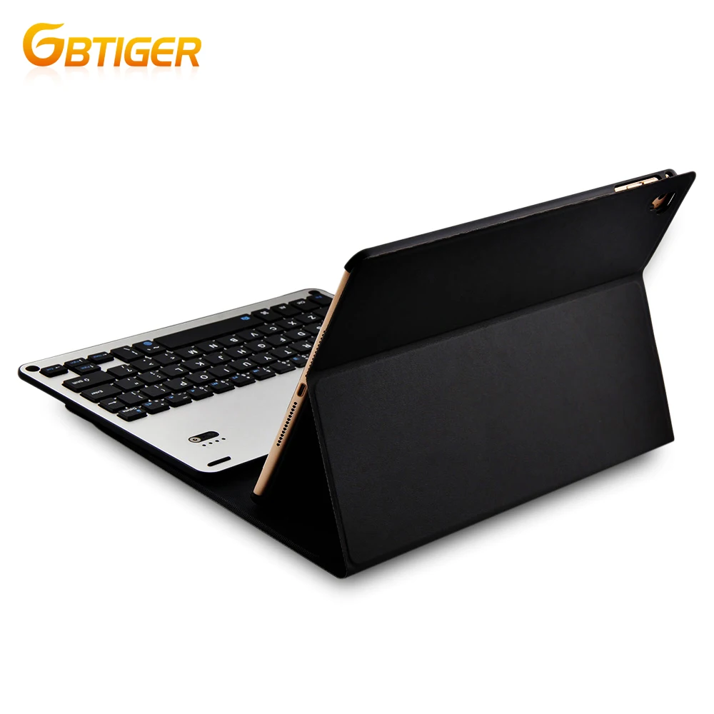 GBTIGER Bluetooth 3 0 Магнитная клавиатура из искусственной кожи Folio держатель защитный