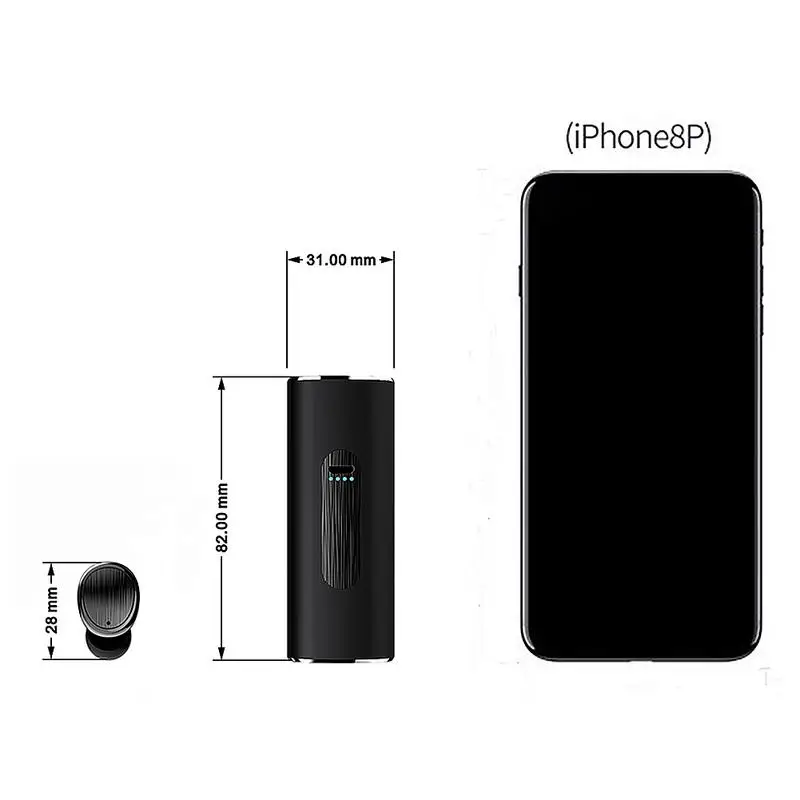 Наушники вкладыши TWS Bluetooth 5 0 Беспроводной наушники мини смарт бас стерео с