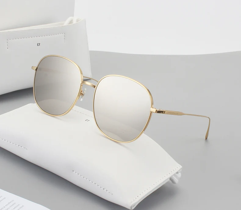 Большие солнцезащитные очки для мужчин и женщин мужские зеркальные вождения