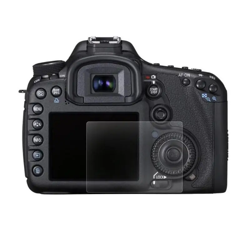 Защита для камеры HD закаленное стекло камера ЖК-экран Защитная пленка Canon EOS 800 DSLR