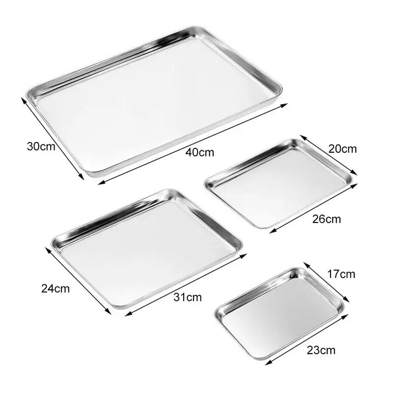 New arrival Oven Tray Stainless Steel Oil Drain Baking Food Cookie BBQ Cooker Cooling Rack FOR Kitchen Accessories | Дом и сад