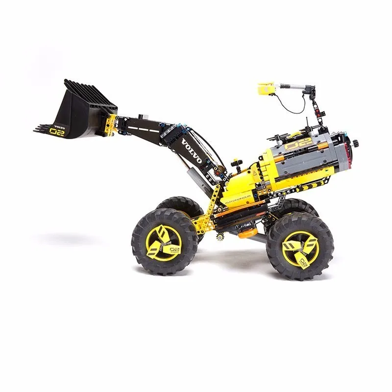 Technic Science детские строительные игрушки Volvo концепция колеса автомобиля Сборка