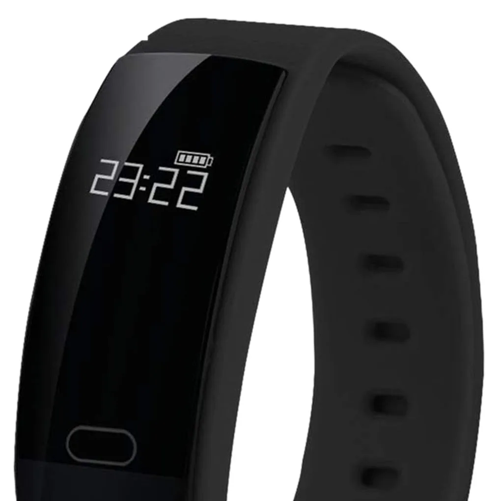 Top Deals QS80 0.42 Inch Heart Rate Monitor Tracker Vibration Reminer IP67 Waterproof Smart Band Intelligent Bracelet | Электроника