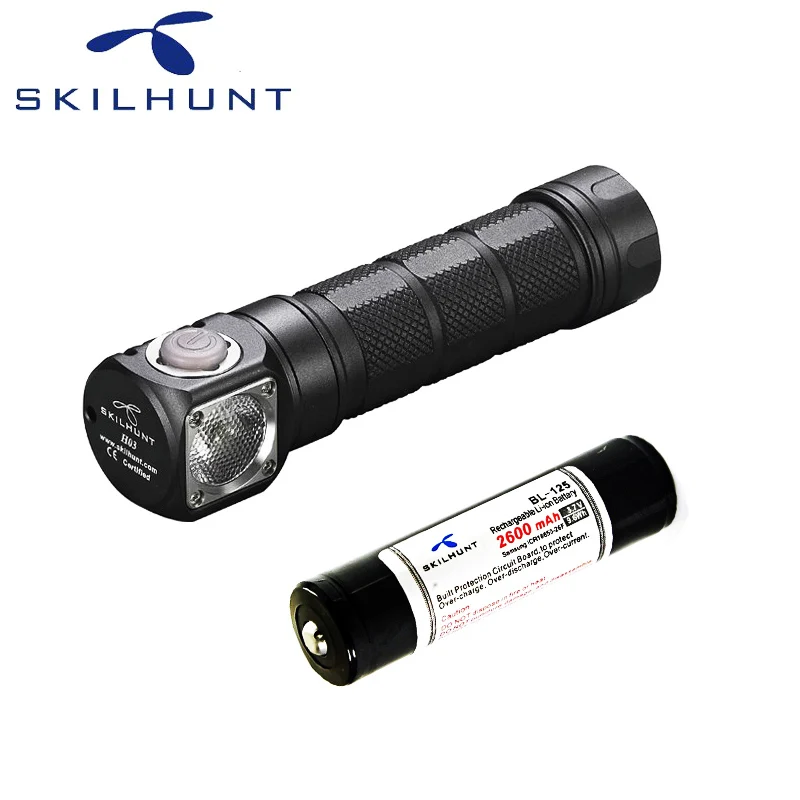 Светодиодный налобный фонарь Skilhunt H03 CREE XML 2 U4 светодиодный 1200 лм для охоты и