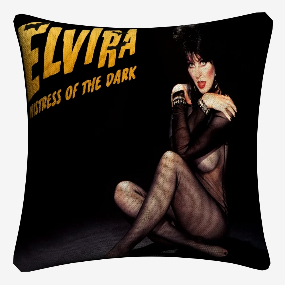 Elvira Mistress Of The Dark декоративная льняная Наволочка на подушку подушка чехол для
