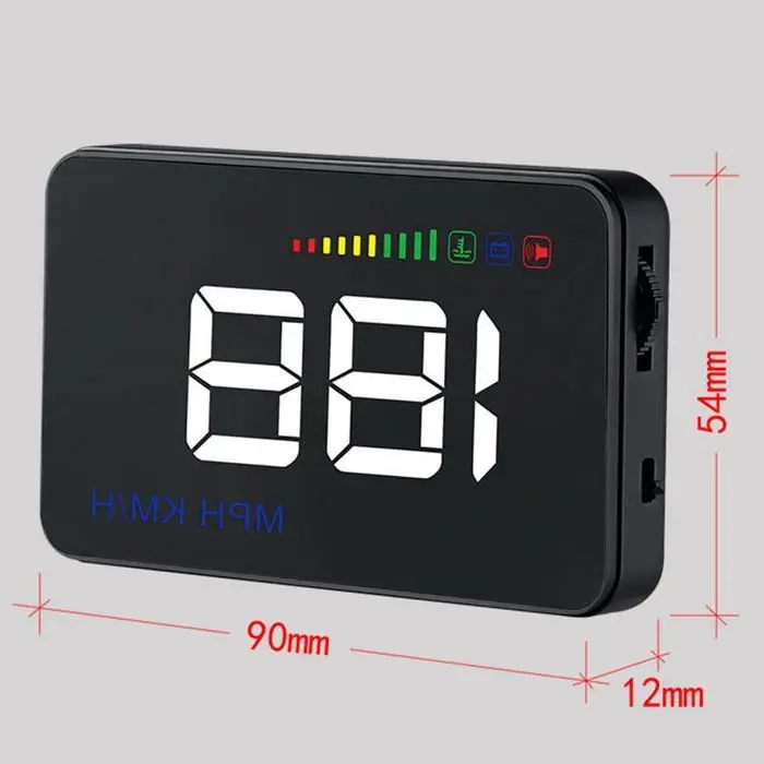A500 3 5 дюймов OBD HUD Автомобильный дисплей лобовое стекло проектор бортовой