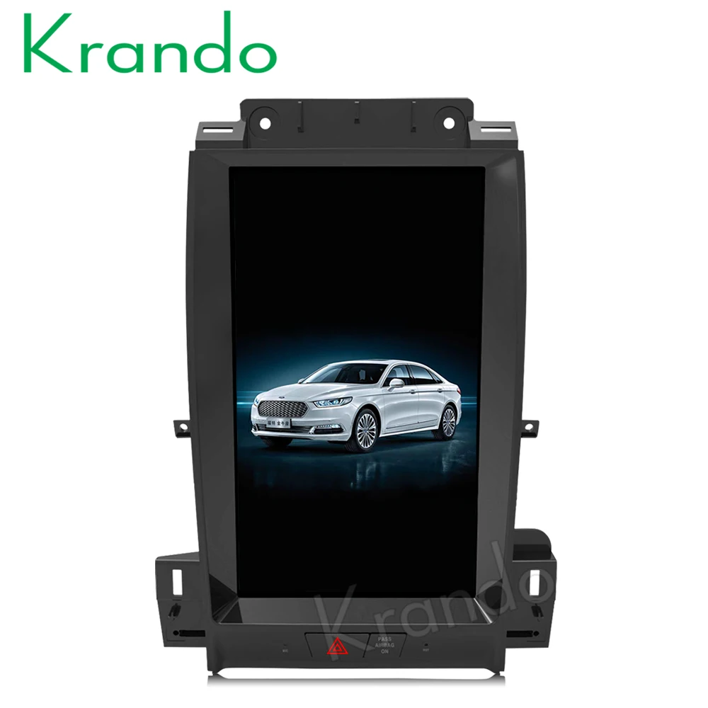 Krando Android 6,0 13," Tesla вертикальный экран автомобиля радио gps навигация для Ford aurus 2012- мультимедийная система wifi