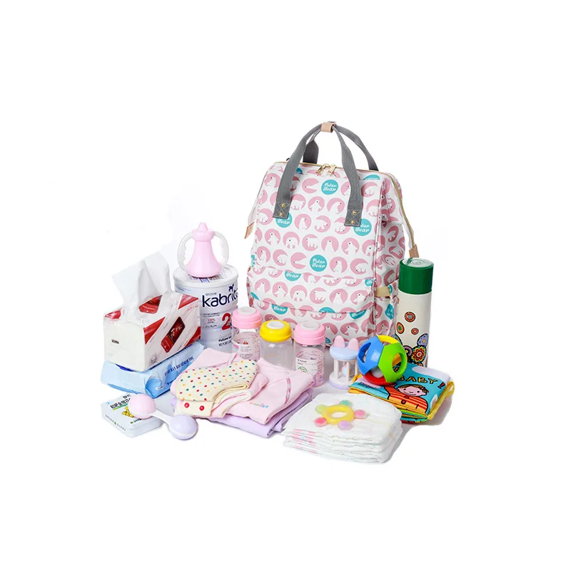Enjoy Childhood Fashion Mommy Bag Cartoon Pattern Maternity Large Capacity Travel Backpack Mom Nappy Diaper For Baby Care | Мать и