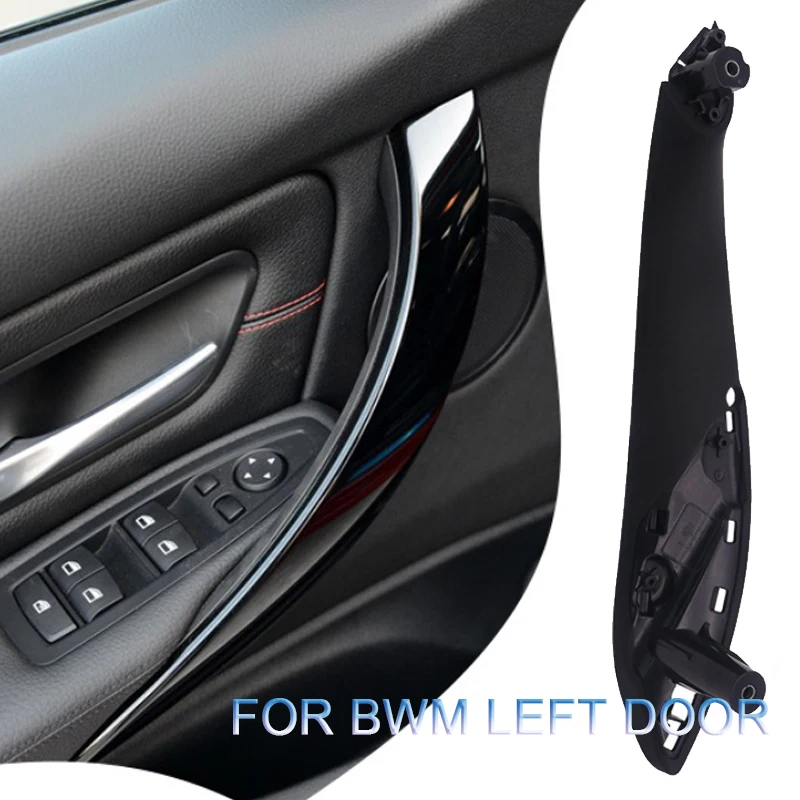 Передняя левая внутренняя отделка двери черная ручка для BMW F30 F80 F31 F32 F33 F35 M3