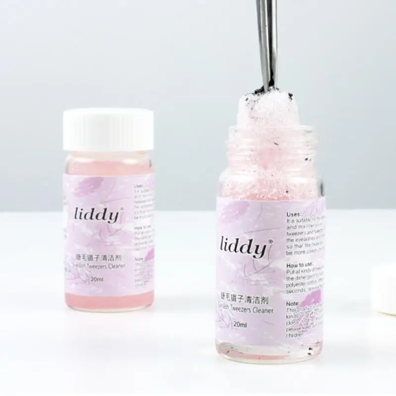 20 мл очиститель для пинцета ресниц специальное средство удаления клея сильные и