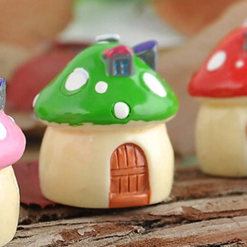 

Garden Ornament Miniature Resin Craft Plant Pots Fairy Dollhouse Decoration