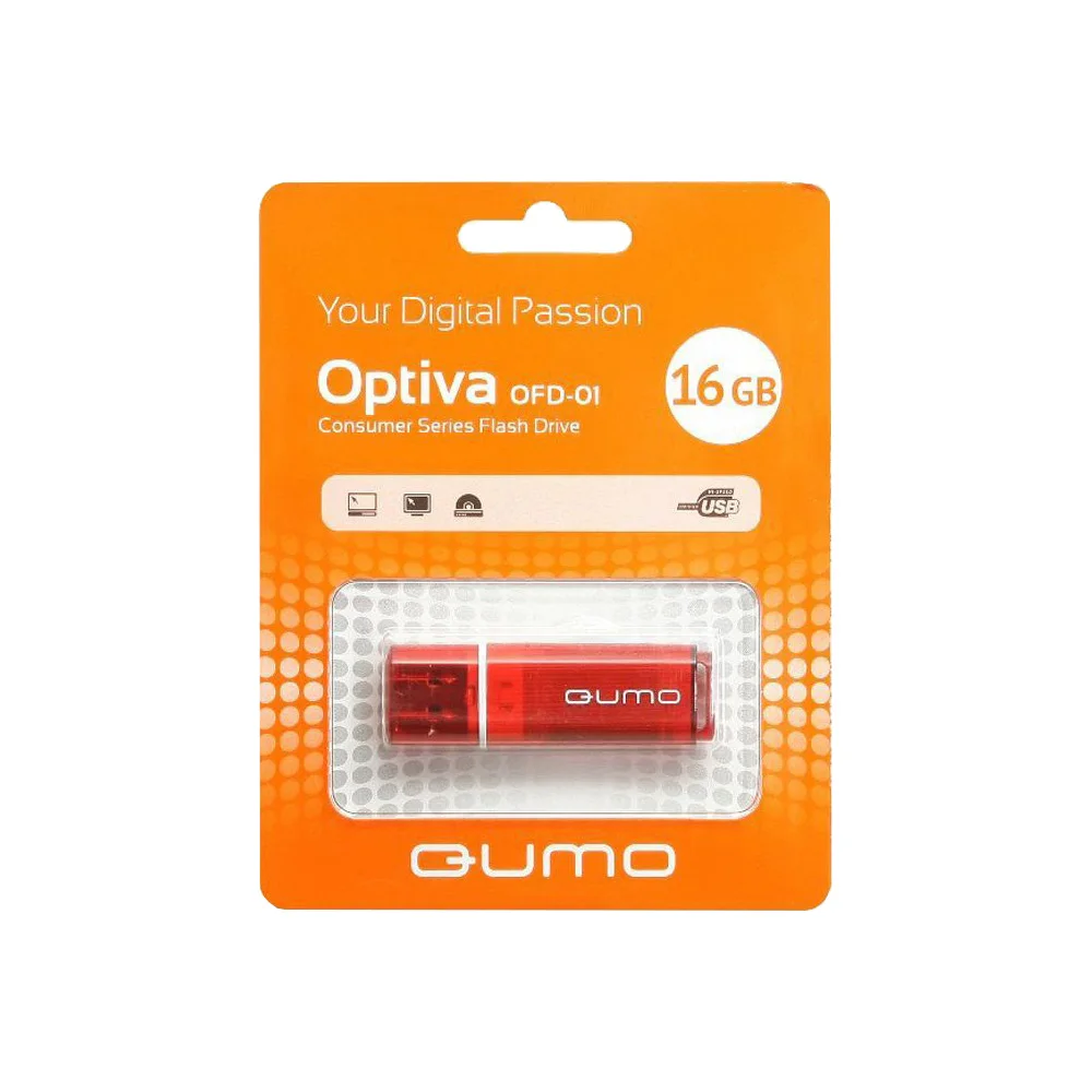 Накопитель QUMO 17693 16GB USB 2.0|USB флэш-накопители| |
