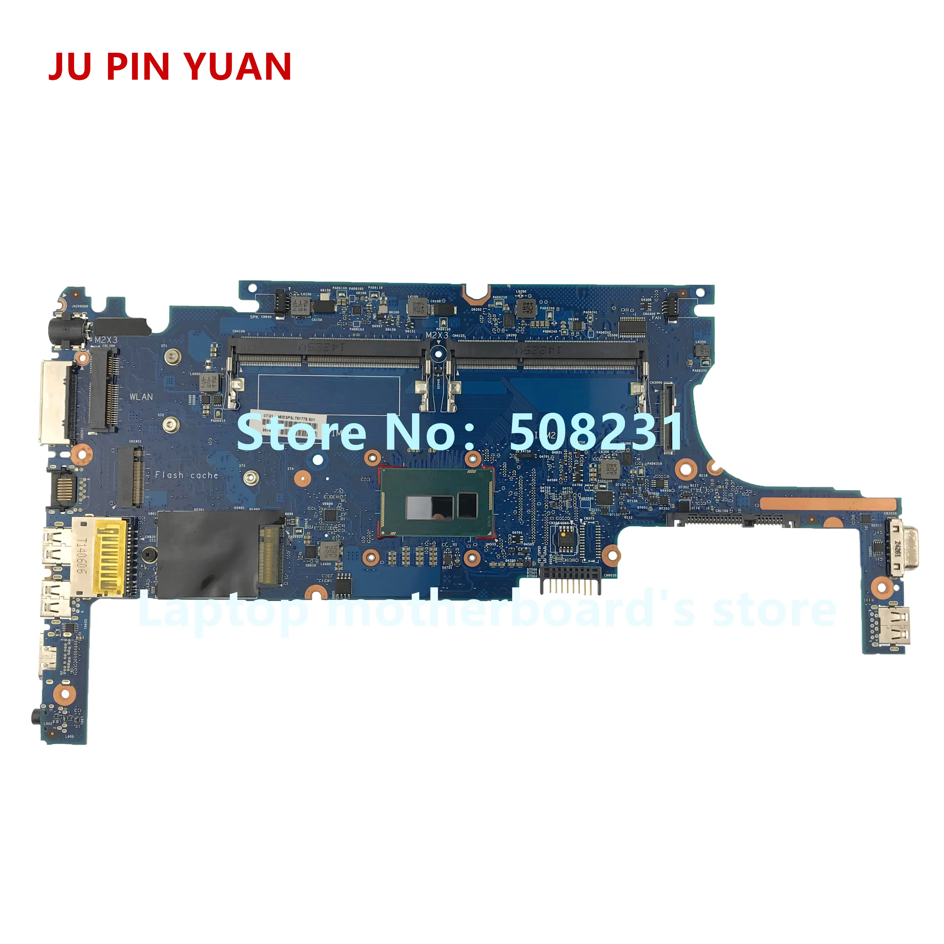 

761778-001 761778-601 Mainboard for HP Eilitebook 820 G1 Laptop Motherboard 6050A2630701 Fully Tested