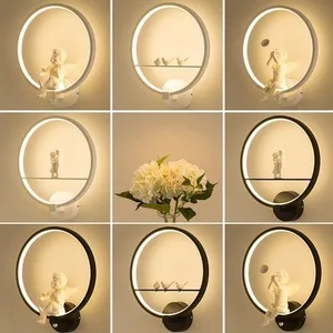 Modern Black White LED Wall Lamps Bird Angel Lovers Kids Aluminum Decorative Interior Living Room Dining Room Corridor Lighting Modern Black White LED Wall Lamps Bird Angel Lovers Kids Aluminum Decorative Interior Living Room Dining Room Corridor Lighting
