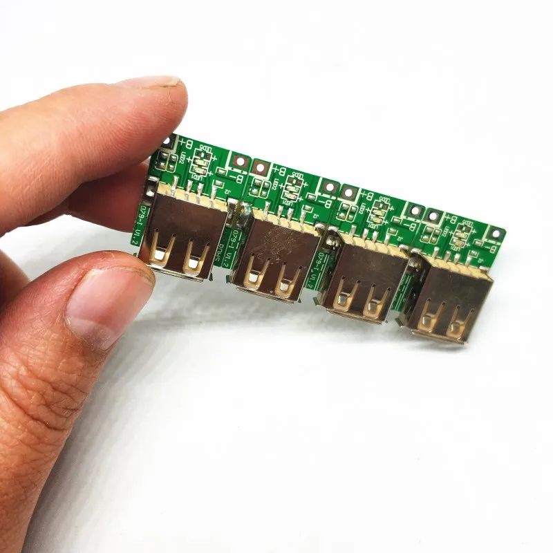 5V Step-Up Power Module Lithium Battery Charging Protection Board Boost Converter 5v1a USB For DIY Charger power bank pcb bms |