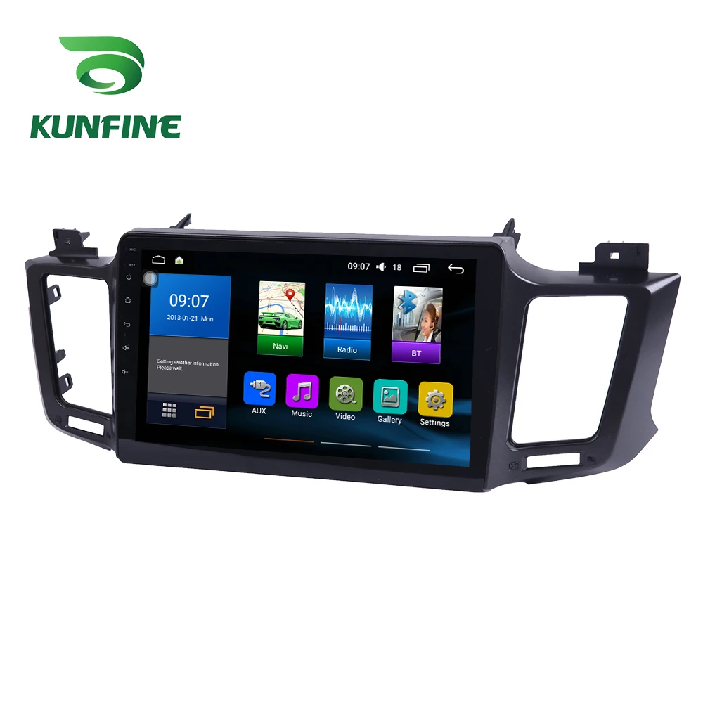 Восьмиядерный 1024*600 Android 8 1 автомобильный DVD GPS навигационный плеер Deckless стерео для