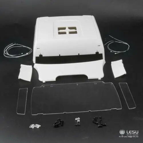 LESU ABS TopLine Roof для DIY RC 1/14 Tmy MAN TGX26.540 трактор грузовик модель TH11496|Детали и аксессуары|
