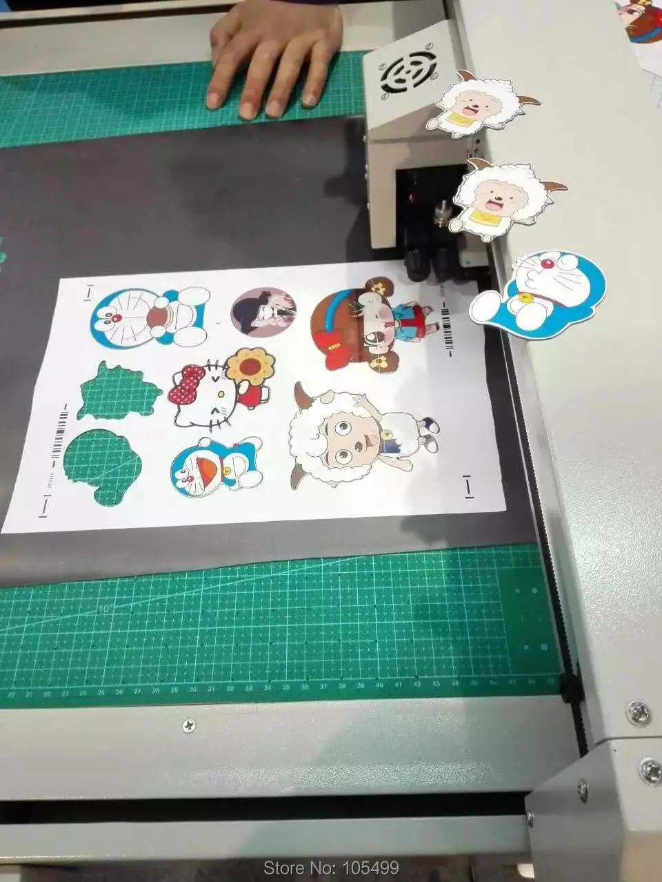 

Mini Automatic Flatbed Cutter/flatbed cutting plotter