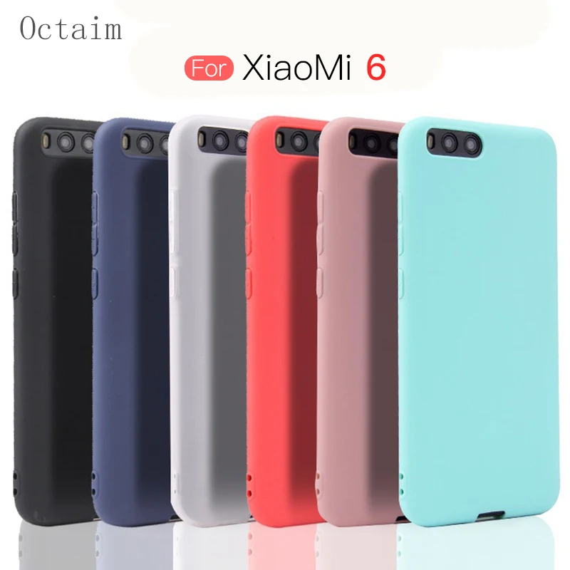 Ультратонкий чехол для телефона Xiaomi Pocophone F1 Mi 8 SE 6X 5S Mix2 матовый из ТПУ Redmi Note 4X 5 Pro 5A