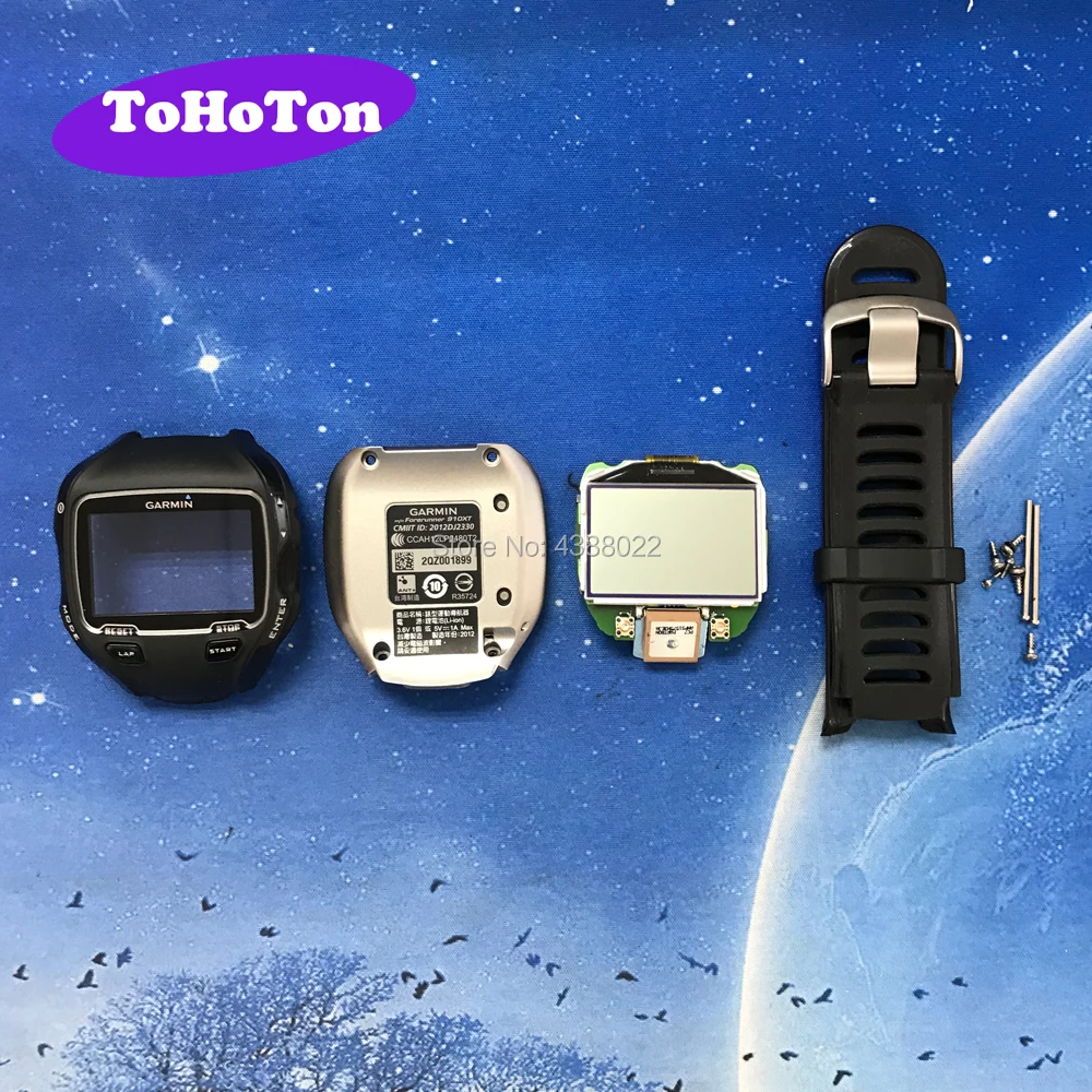 Совершенно новый передний чехол стеклянный экран для Garmin Forerunner 910XT GPS Watch передняя