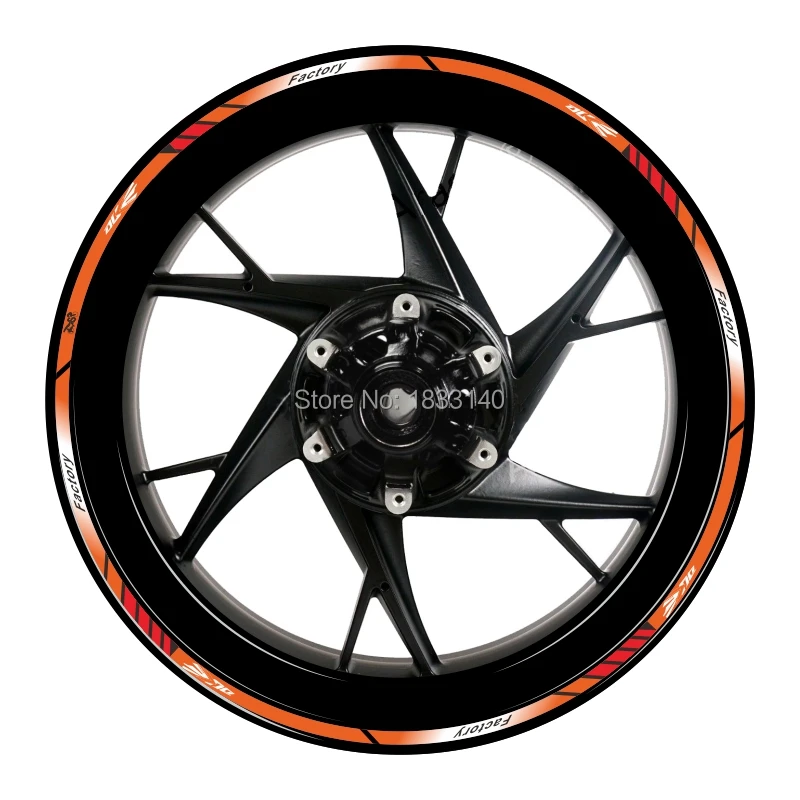 Светоотражающие наклейки HRC CBR1000RR cbr600rr на колесо мотоцикла полосы обода