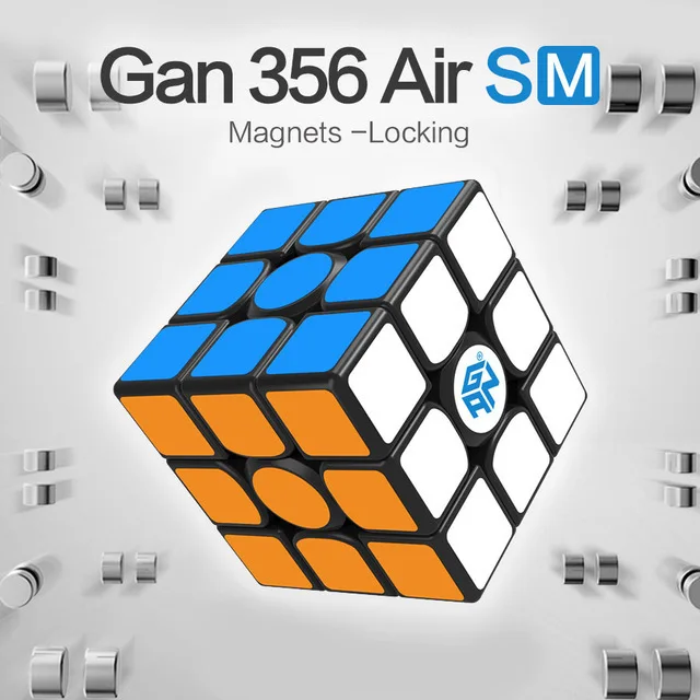 Gan 356 Air Sm скоростной куб с магнитами позиционирование susuper Speed Magneto Magic System Grsv2