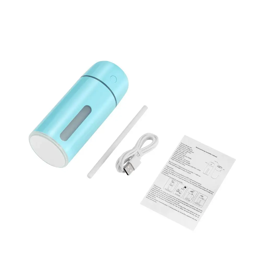 Household/Car Usb Mini Humidifier 250Ml Super Quiet With 7-Color Led Night Light For Bedroom Office Spa Car Use A | Бытовая техника
