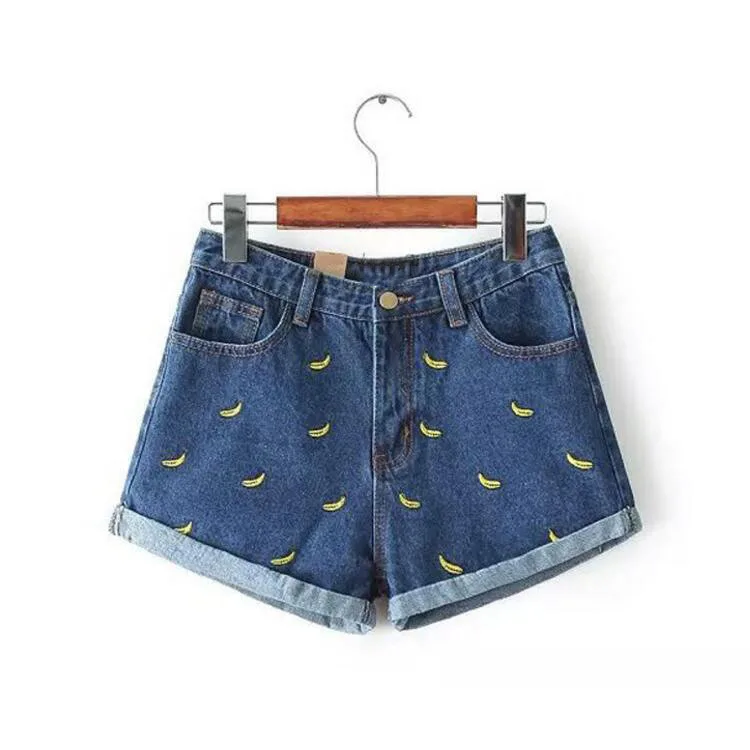 Womens Shorts Summer Fashion Casual Cotton Short Pants Women Clothing Blue Sexy Woman | Женская одежда