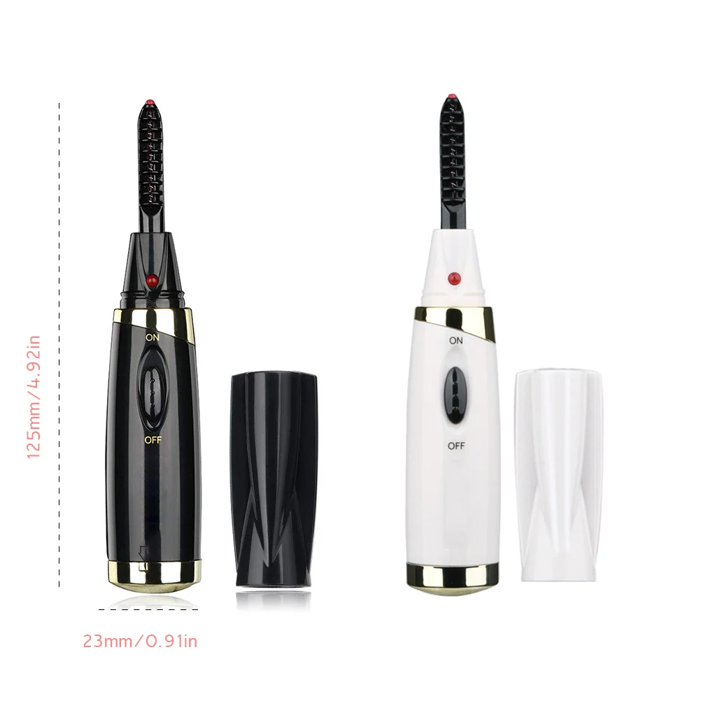 Электрическое устройство для завивки ресниц портативный подогреваемый