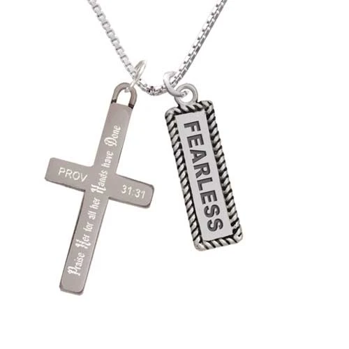 Fearless - Praise Her Cross Necklace | Украшения и аксессуары