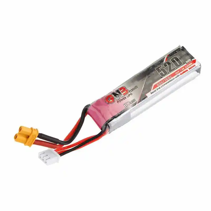 Gaoneng 7.6V 520mAh 80C 2S HV 4.35V Lipo Battery XT30 Plug For RC Drone |
