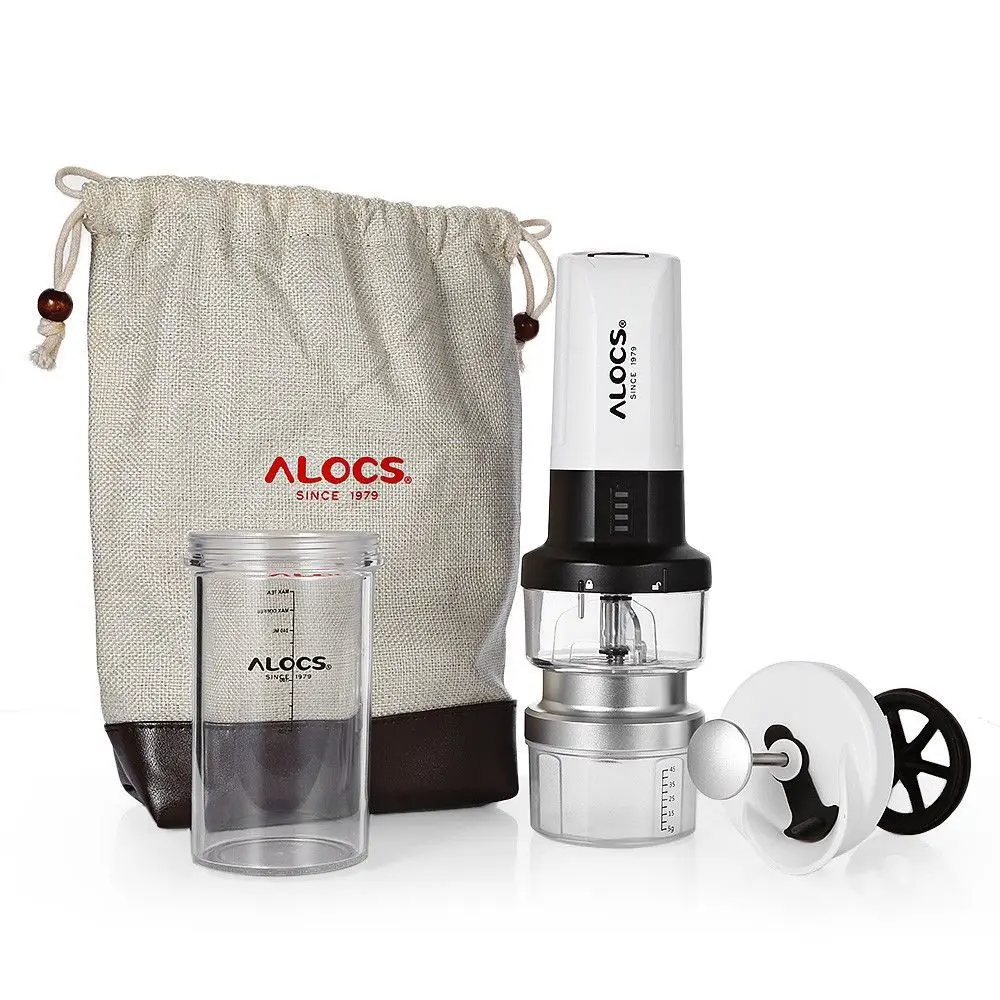 Лучший ALOCS KW K25 электрическая Кофеварка французский пресс чайник для кемпинга