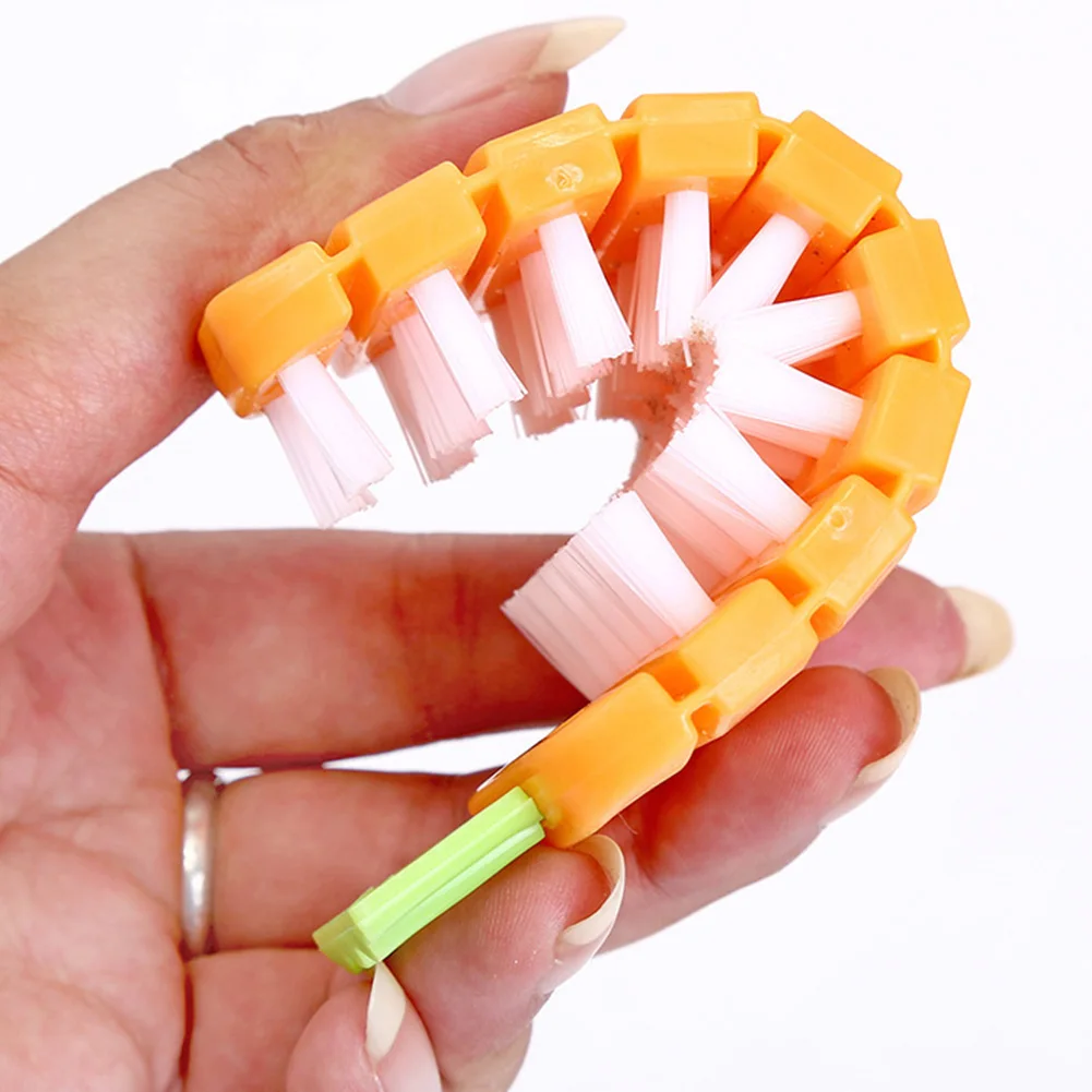 Salad Fruit Dishwashing Carrots Cleaning Antibacterial Plastic Kitchen Potato Tools Vegetable Brush | Дом и сад