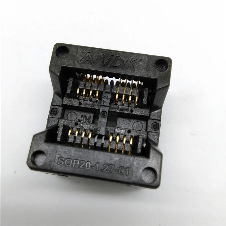 Double SOP8 Burn in Socket IC Test OTS-20-1.27-01 Programmer Adapter Connector | Обустройство дома