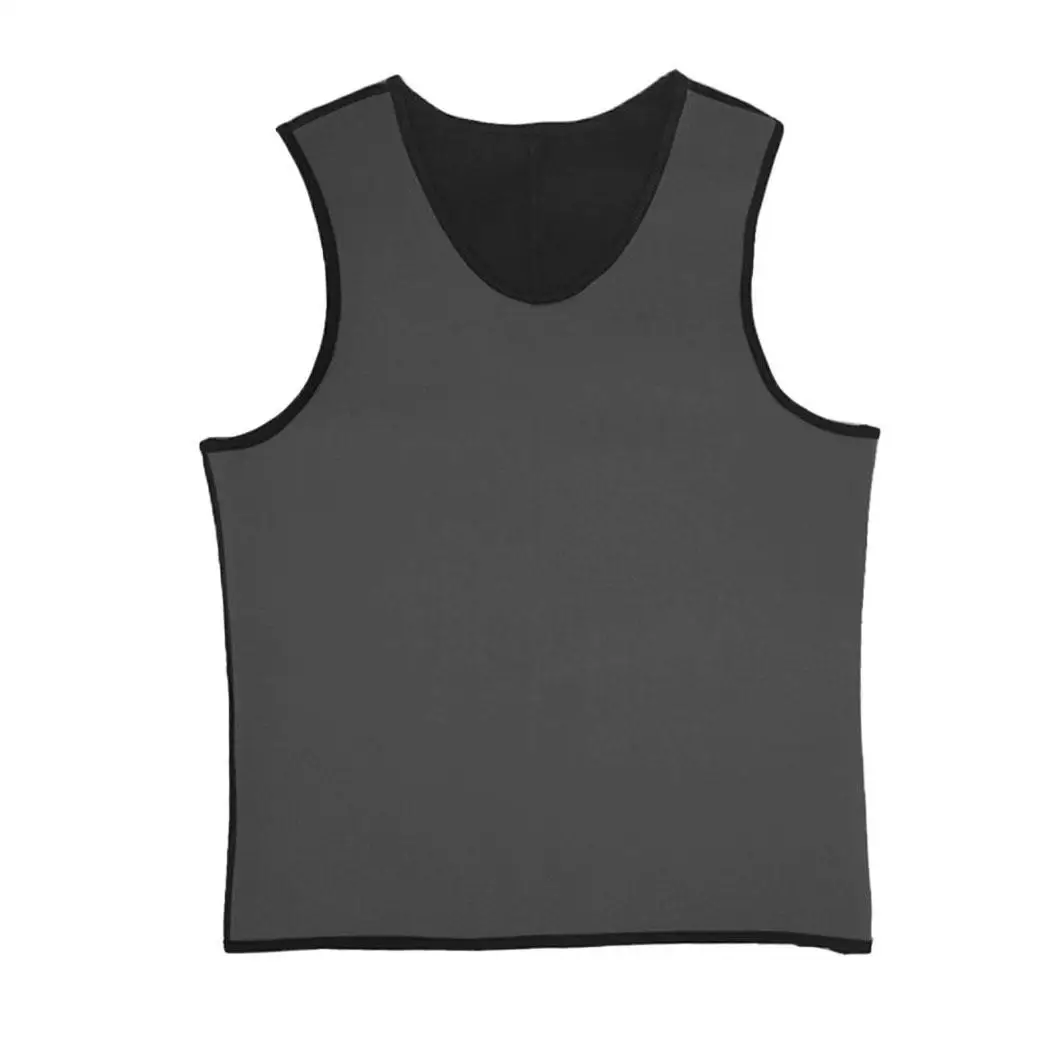 Для мужчин для похудения сундук Body Shaper Спорт Фитнес тонкий нет все сезоны жилет