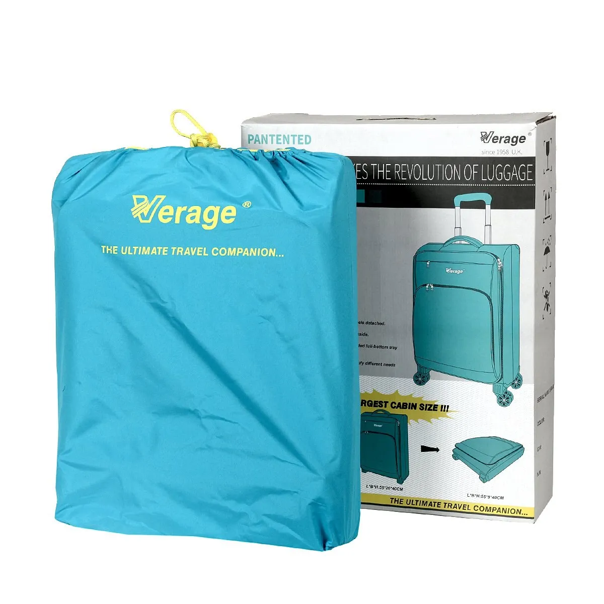 Чемодан-тележка Verage GM15012 w20 blue | Багаж и сумки