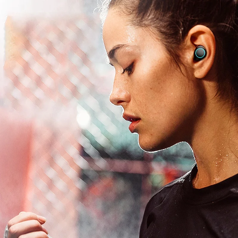 Sanag Ip67 Водонепроницаемый I3 Bluetooth гарнитура с зарядным ящиком Мини Спортивные